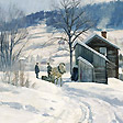 北歐冬景 A Winter Landscape, Lillehammer