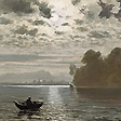 月夜垂釣 An Angler by Moonlight