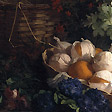 竹籃與橘 A Basket of Oranges
