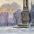 巴黎聖母院 Neige auCouchant Sur le Cevet de Notre-Dame